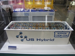 写真1　US Hybrid社が開発したEDLCモジュール