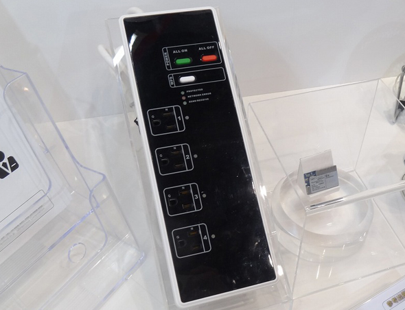 サンワサプライから今夏中に発売される予定のWi-Fi内蔵4個口タップ「iRemoTap」