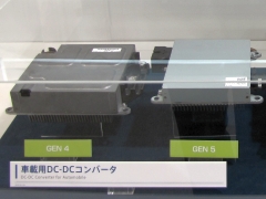 新型 フィット ハイブリッド 採用のdc Dcコンバータ 次世代品はさらに小型化 Ceatec 13 Monoist