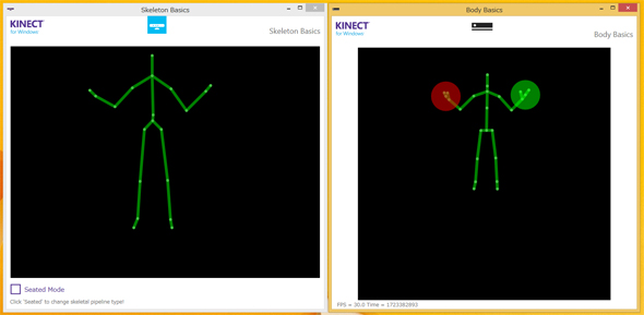 Kinect for Windows V2̃XPggbLO