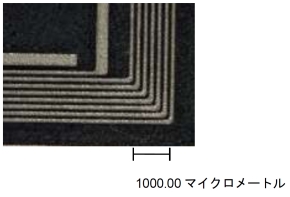 「UV700-SR1J」を使ってスクリーン印刷で形成した回路
