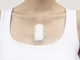 胸部に貼って脈波などを連続計測、東芝のウェアラブル生体センサー