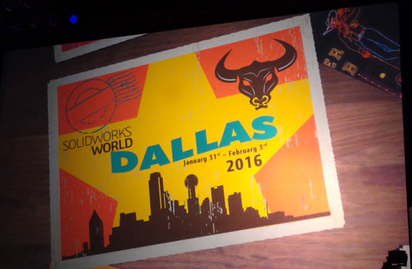 次回「SOLIDWORKS World 2016」の開催地はダラス！