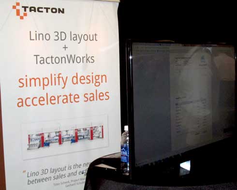 Lino 3D layoutTactonWorks̃f