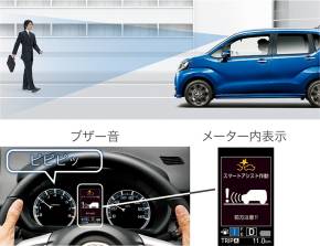 スマアシii は単眼カメラを追加 時速50kmまでの自動ブレーキに歩行者認識も 安全システム Monoist