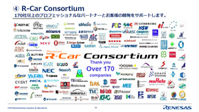 パートナー拡大中のR-Carコンソーシアム
