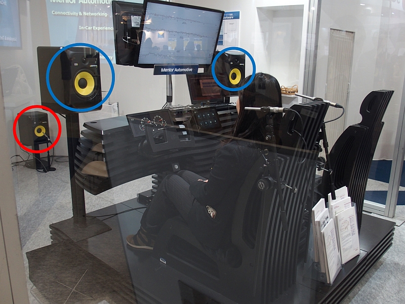 エンジン音を制御できるソフトウェア メンターがコックピットでデモ オートモーティブワールド16 Monoist