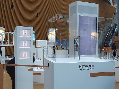 「Hitachi AI Technology/H」のデモ展示