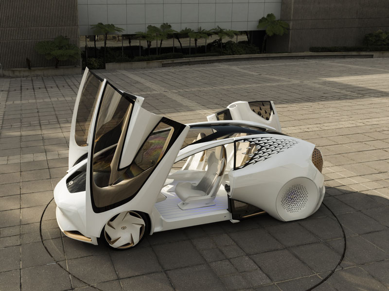 N}l̃p[gi[ƂȂRZvgJ[uTOYOTA Concept-iiRZvgEACjv̊OρiNbNĊgj oTFg^