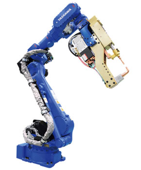 高加圧スポット溶接への対応力を強化した新型ロボット Monoist