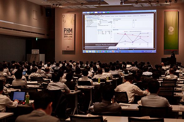 多数が来場した「PHM Conference 2018 in JAPAN」の様子