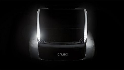 クルーズが開発中の無人ライドシェアサービス専用車のイメージ画像
