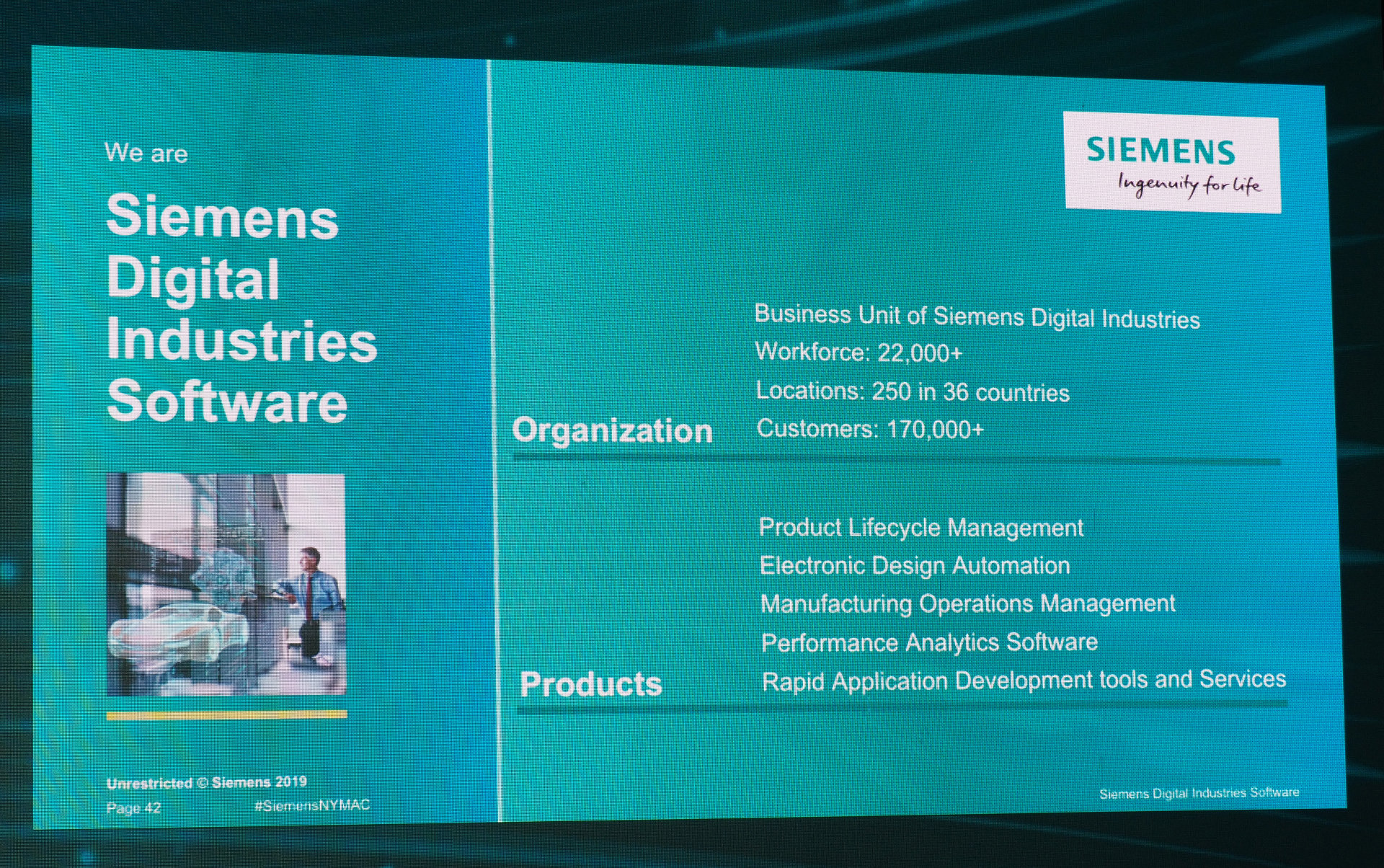 Siemens Digital Industries Softwareɂ oTFSiemens Digital Industries SoftwareiNbNŊgj