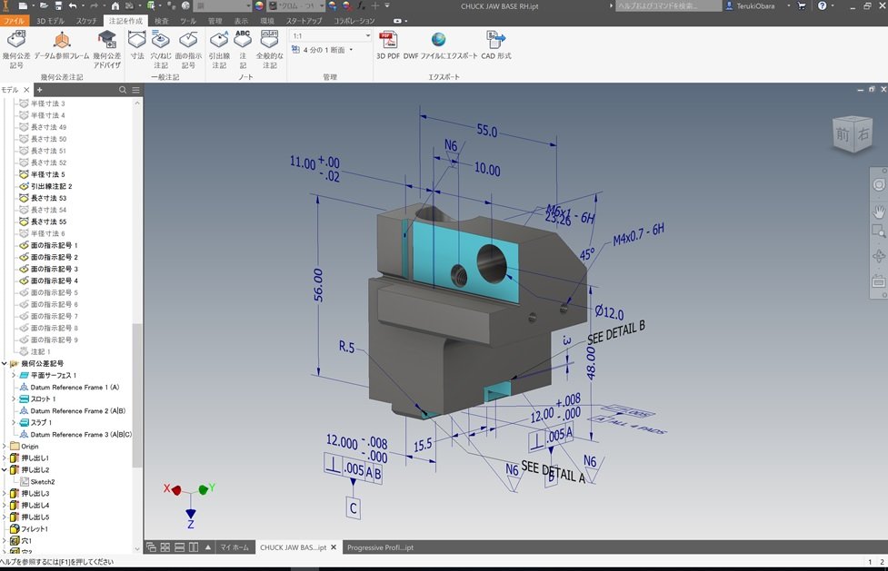 }5@3D CADuInventorv3D}ʂ쐬Ălq mNbNŊgn