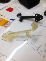 3Dプリンタで造形した部品の例