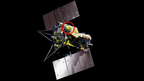 「火星衛星探査計画（MMX）」のイメージCG