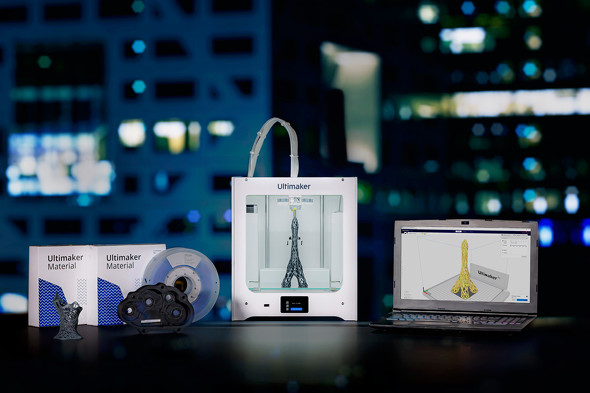 3Dプリンタ「Ultimaker 2+ Connect」
