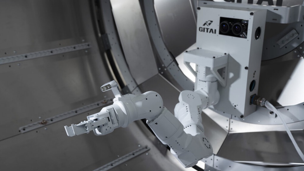自律ロボットアームによる、宇宙組み立て作業の地上実証に成功