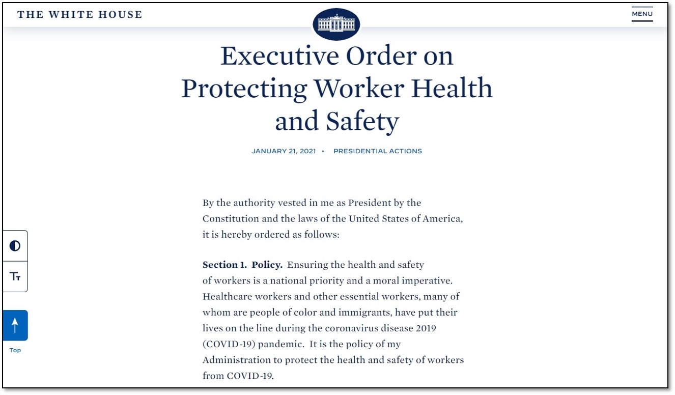 SDGsやESGの観点でも注目、COVID-19から「働く人」を守る米国の労働安全衛生管理