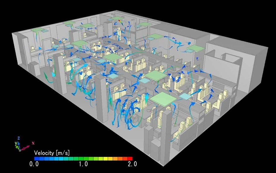 焼肉店チェーンが3D飛沫可視化システムを導入、感染症対策の課題を明確化