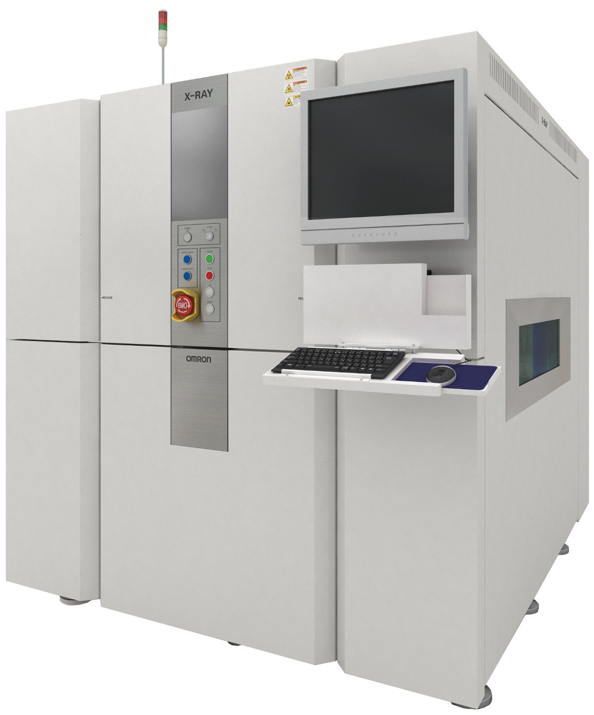 インラインでの全数自動検査を可能に、従来機比1.5倍高速な3D X線基板