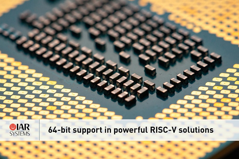 64rbgΉ̓Jc[`F[uIAR Embedded Workbench for RISC-VvmNbNŊgn oFIARVXeY