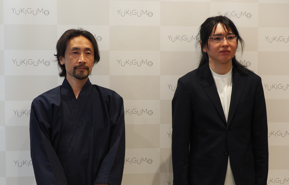 雪雲 CEOの伊藤克氏（右）と同社 CTOの丸山謙一郎氏（左）