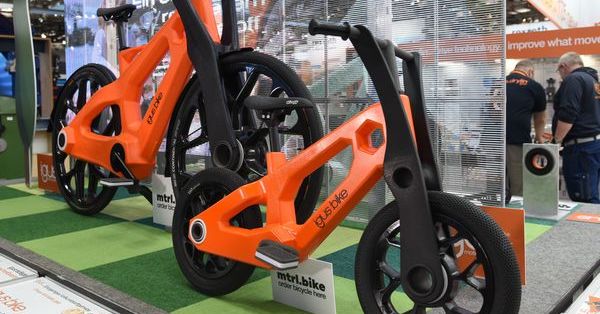 100％再生プラスチック製の自転車を開発、igus：ハノーバーメッセ2022