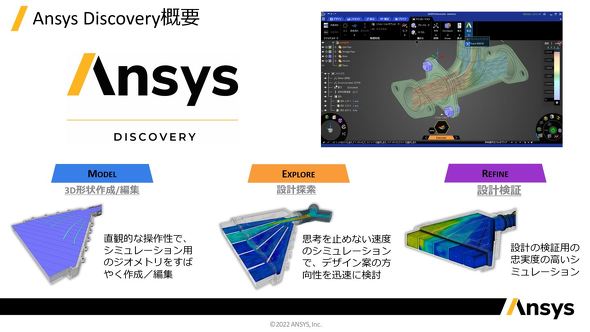 「Ansys Discovery」の概要について