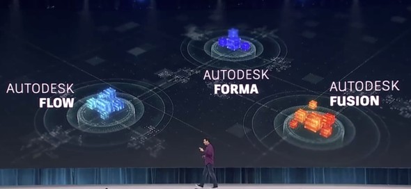 「Autodesk University 2022」のゼネラルセッションで3つの業界別クラウドを発表した