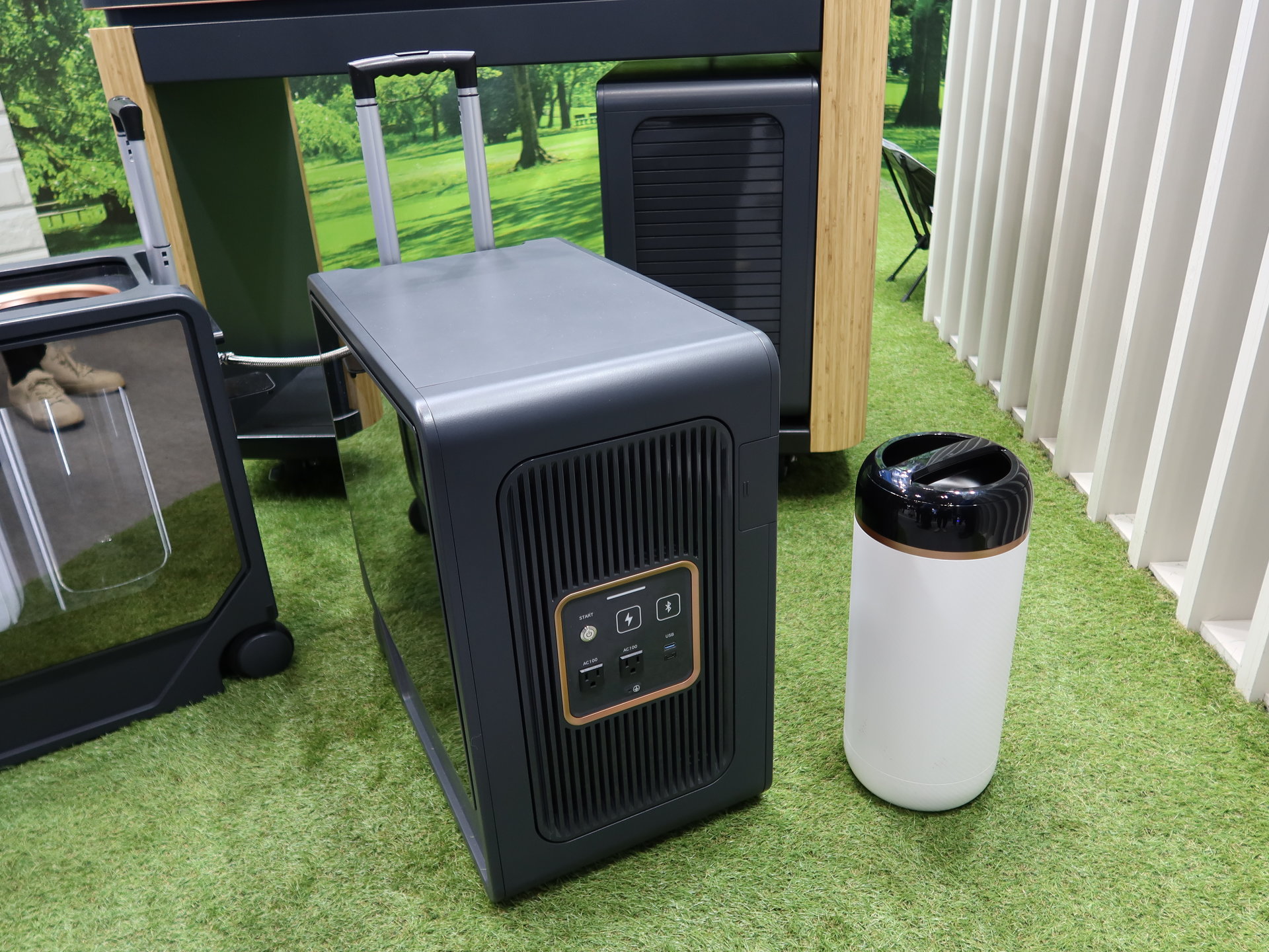 水素を手軽なエネルギーに、トヨタがポータブルカートリッジと周辺機器