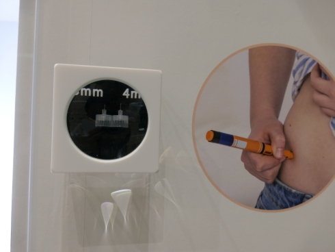 世界最細となる0.18mmを実現したインスリン注射向けのペン型注入器の針