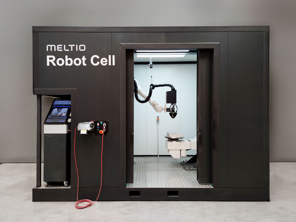 uEngine Robotv̓eՂɂuMeltio Robot CellvmNbNŊgn oF3D Printing Corporation