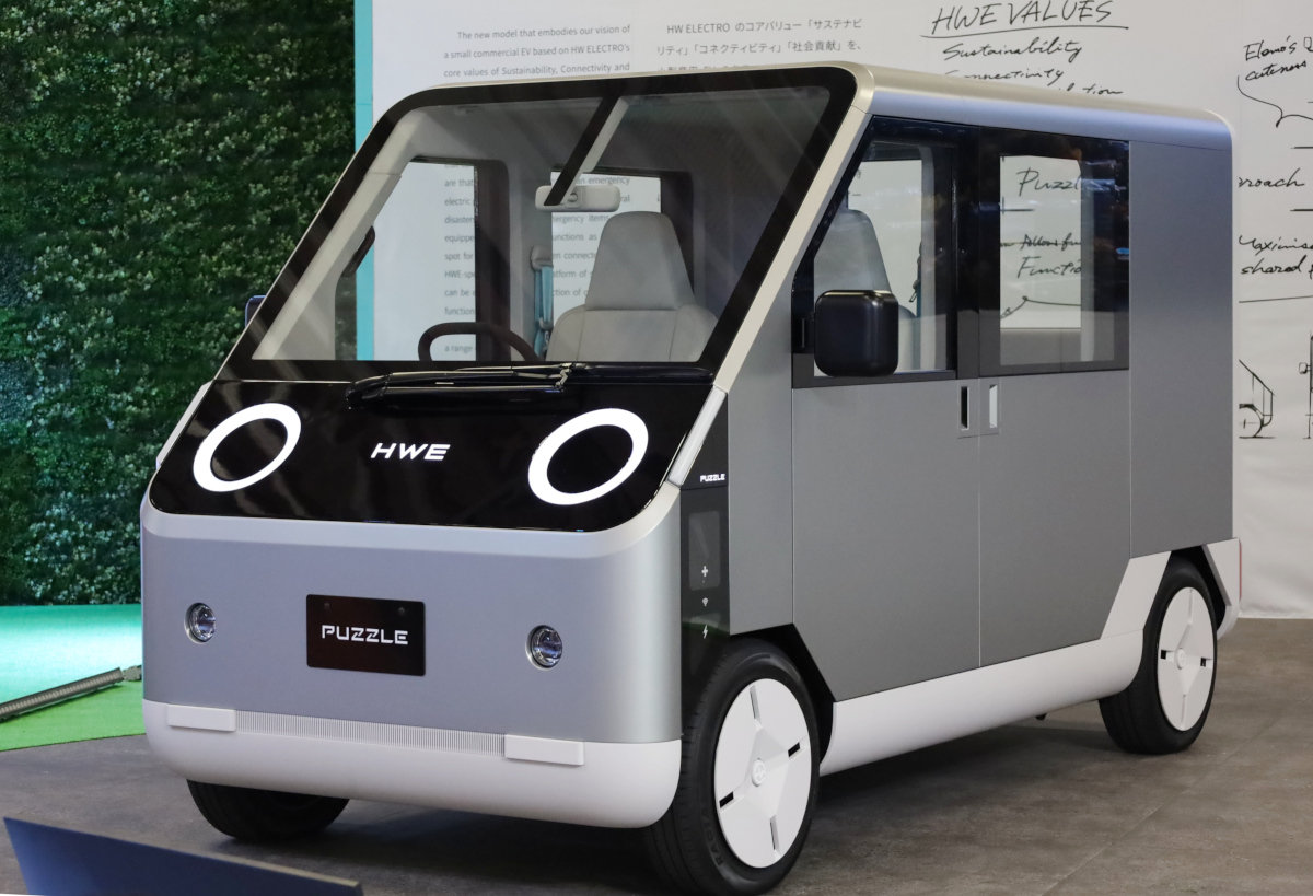 日本発の商用軽EV、外装パーツの共用化でコストを抑え200万円で2025年