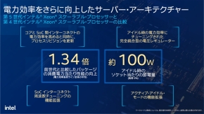「第5世代 Xeon SP」の性能比較