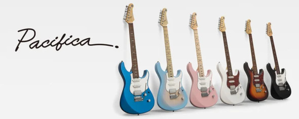ヤマハはエレキギター「Pacificaシリーズ」の新製品「Pacifica Professional」と「Pacifica Standard Plus」の販売を開始する