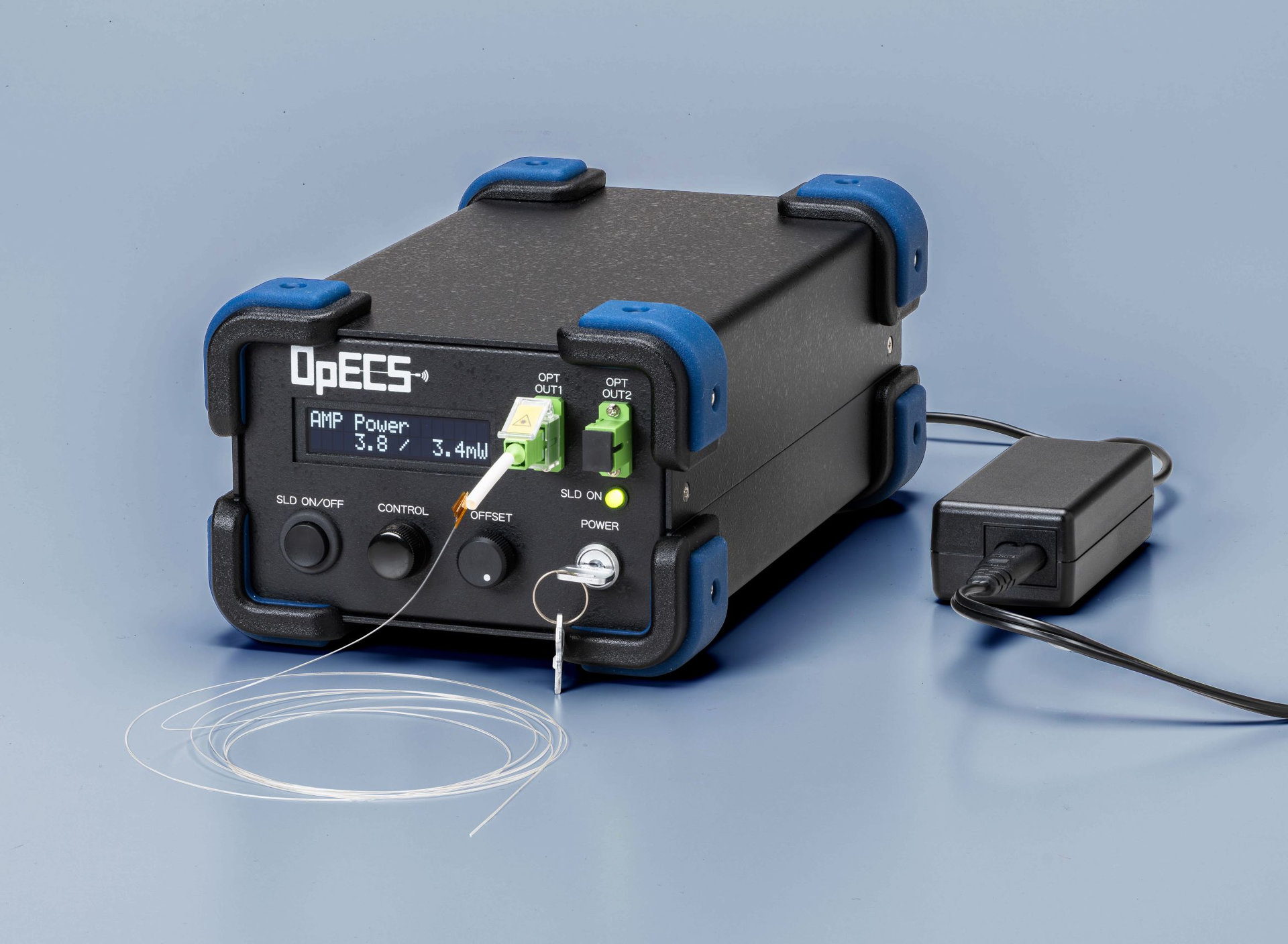パワー半導体の電流測定が正確に、光プローブを用いた電流波形測定用 