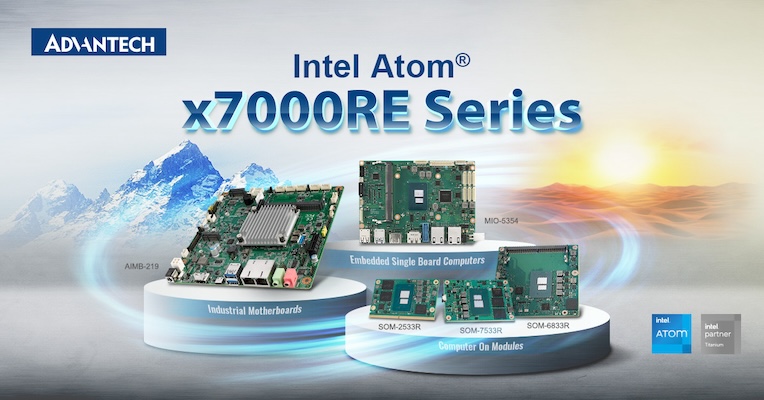 Intel Atomux7000REvV[Yڂ̑gݍ݃{[himNbNŊgn oFAdvantech