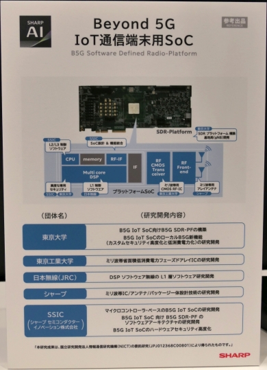 Beyond 5G IoTʐM[pSoC̊J̖S