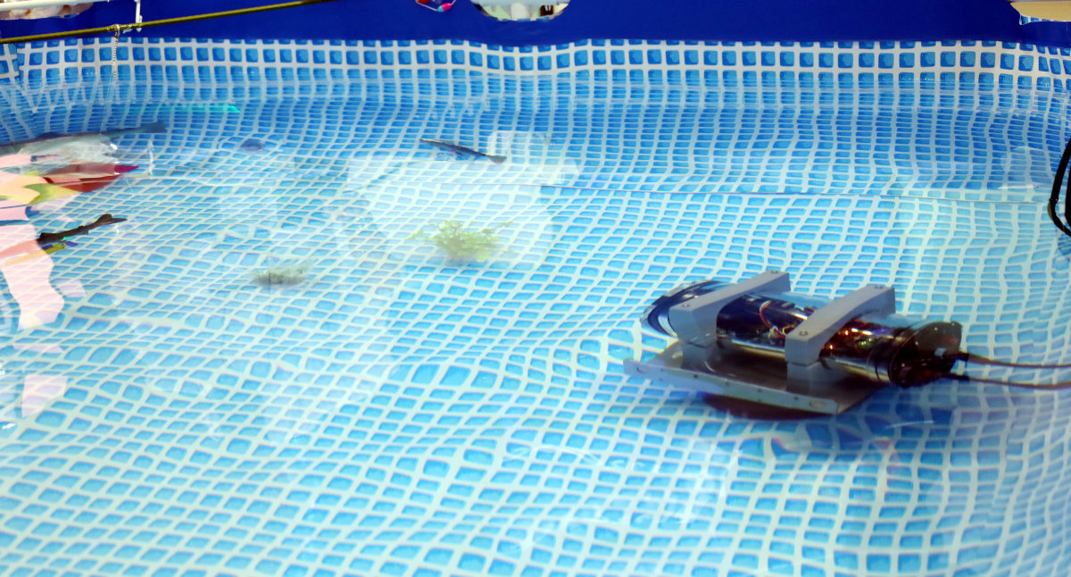 水中で魚の成長具合を簡単把握、動体も測定できる水中フュージョン