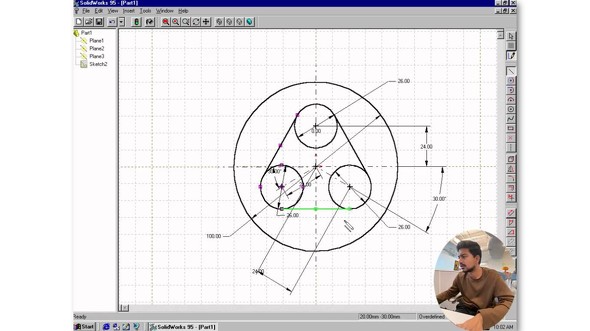 ̃GWjAuSOLIDWORKS 95vŐ݌vĂlq