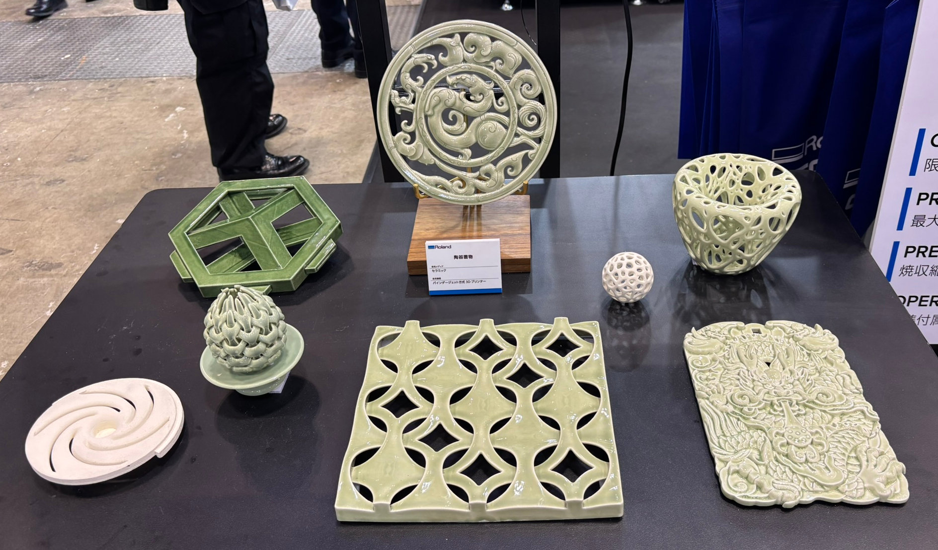陶製品から空間づくりまで ローランドDGがパウダー3Dプリンタの可能性