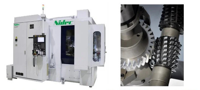 歯車製造を工程集約、ニデックマシンツールが切削面取り一体型ホブ盤
