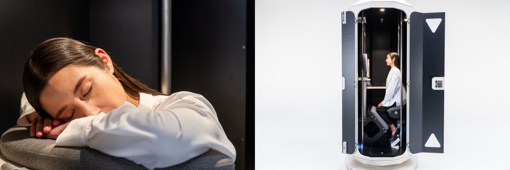 立ったまま寝る仮眠ボックスの販売を拡大：医療機器ニュース - MONOist