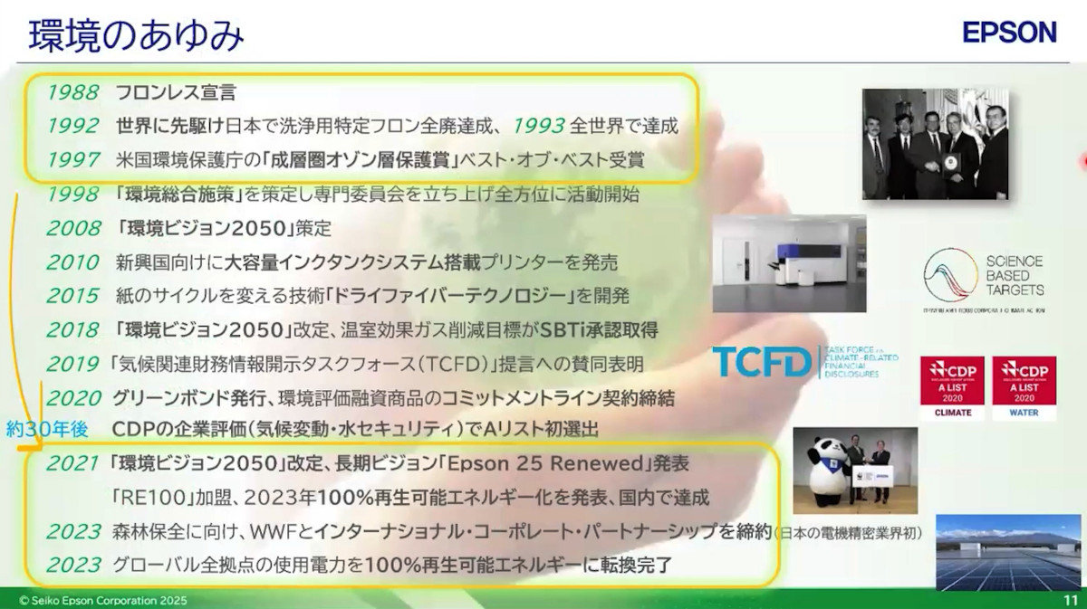 フロンレスからネットゼロへ、セイコーエプソンが語る環境経営の本気度