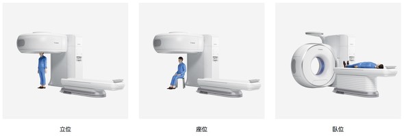 ���ʁ^���ʁ^��ʂ�3�p����1��őΉ��ł���S�g�p�}���`�|�W�V����CT�uAquilion Rise�v