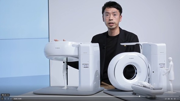 �u�����Ŕ�I���ꂽ�S�g�p�}���`�|�W�V����CT�uAquilion Rise�v�̃X�P�[�����f��