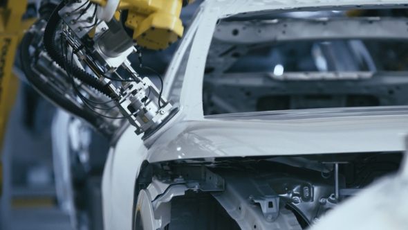 �h���H���ɐV�K�������ꂽ���{�b�g���uAFEELA 1�v�̉��n�𖁂��l�q