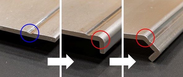 �����Y�����H��B�ٌ`�����i�ە��j�A��ɐ܂�Ȃ����H�i�Ԋە��j