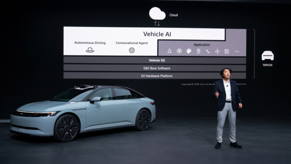 �uVehicle AI�v�̃A�[�L�e�N�`���ɂ��Đ�������\�j�[�E�z���_���r���e�B ��\����� �В� �� COO�̐쐼��